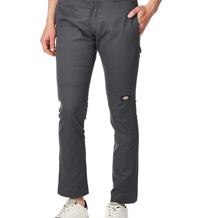 Dickies Men's Skinny Straight Double Knee Work Pan