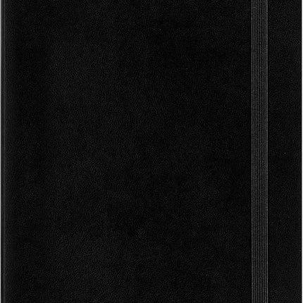 Moleskine - Classic Expanded Ruled Paper Notebook - Soft Cover and Elastic Closure Journal - Color Black - Size Large 13 x 21 A5 - 400 Pages