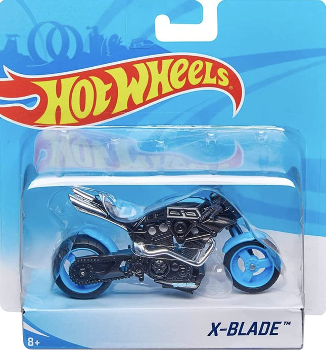 Hot Wheels Street Power Collectible Motorcycle - Complete Set of 6