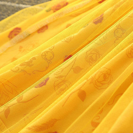 Dressy Daisy Princess Dress Up Clothes Halloween Fancy Party Tulle Skirt Summer Outfit for Baby Girls Size 12-24 Months, 301
