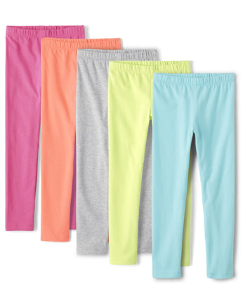 The Children's Place Girls' Leggings, Desert Flowe