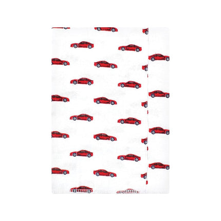 Hudson Baby Unisex Baby Cotton Flannel Burp Cloths, Going Places 7 Pack, One Size