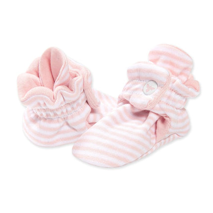 Burt's Bees Baby Unisex Baby - Baby Booties, Organic Cotton Adjustable Infant Shoes Slipper Sock