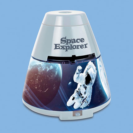 Brainstorm Toys Space Explorer Room Projector Night Light – 24 NASA Images, 1m Wide Projection, Nebula Nightlight for Kids