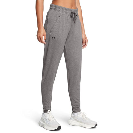 Under Armour Women's HeatGear Pants, (020) Charcoal Light Heather / / Black, M Shorts