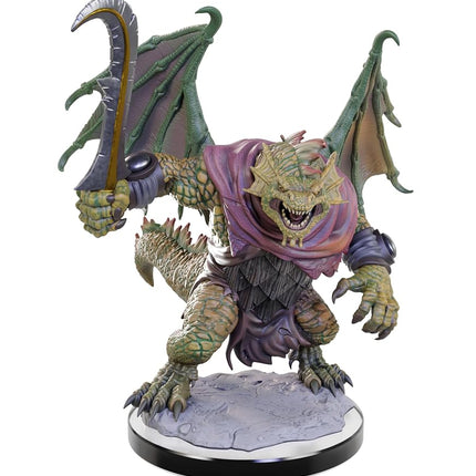 WizKids D&D Nolzur's Marvelous Miniatures: Draconian Foot Soldier & Mage Dungeons and Dragons Unpainted Miniatures