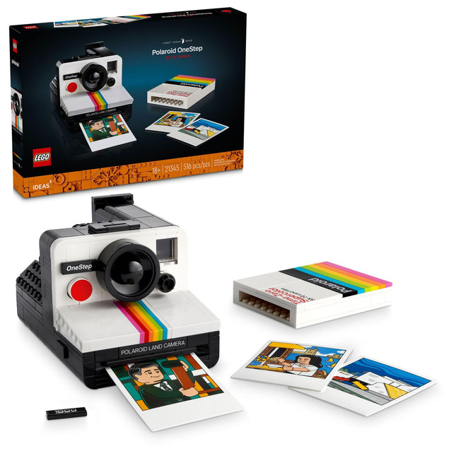 LEGO Ideas Polaroid OneStep SX-70 Camera Building 