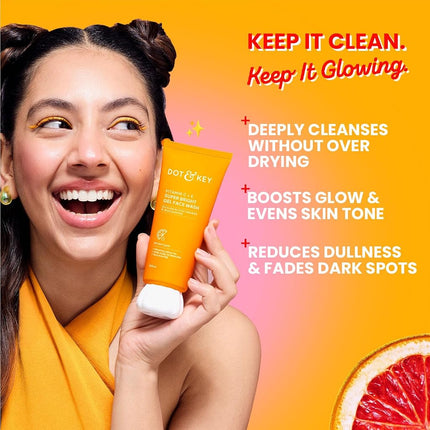 Dot & Key Vitamin C+E Gel Facewash
