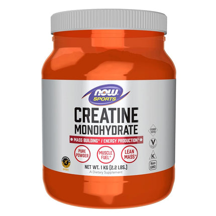 NOW Sports Creatine Monohydrate Powder, 2.2-Pound