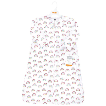 Gigoteuse Bébé Unisexe à Manches Longues en Jersey de Coton Hudson Baby, Couverture, Arc-en-ciel Moderne, 0-6 Mois