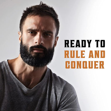 Viking Revolution - Beard Shampoo And Conditioner - Natural Beard Wash & Beard Conditioner With Argan & Jojoba Oils - Softens & Strengthens - Gifts For Men - Sandalwood - 2 x 500 ml