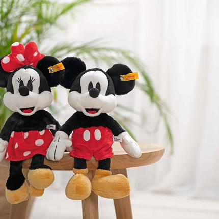 Steiff Disney Soft Cuddly Friends Mickey Mouse 12", Premium Stuffed Animal