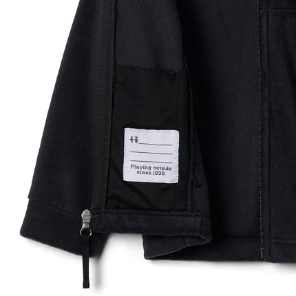 Columbia Boys' Steens Mountain Ii Fleece Jacket, Black, 12-18 Months