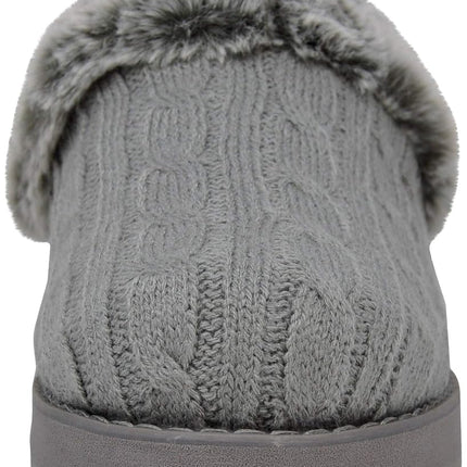 Skechers Women's Keepsakes-Ice Angel Mule, Charcoal, 3 UK