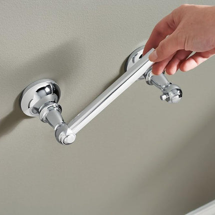 Moen DN4408CH Vale Double Post Pivoting Toilet Paper Holder, Chrome