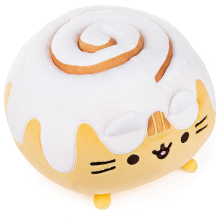 GUND Pusheen Catf� Cinnamon Roll Pusheen Plush Squisheen Cat Stuffed Toy 12"