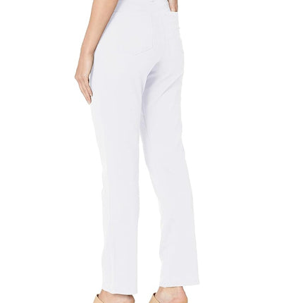 Gloria Vanderbilt Women's Amanda Classic Tapered Jeans, Vintage White, 12 UK