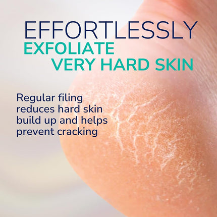 Dr. Scholl's Callus Remover Electronic Foot File, Electric Hard Skin Removal for Feet, Effortless Soft Smooth Skin in Minutes, Perfect for Travel, for Women & Men, AAA Batteries Included