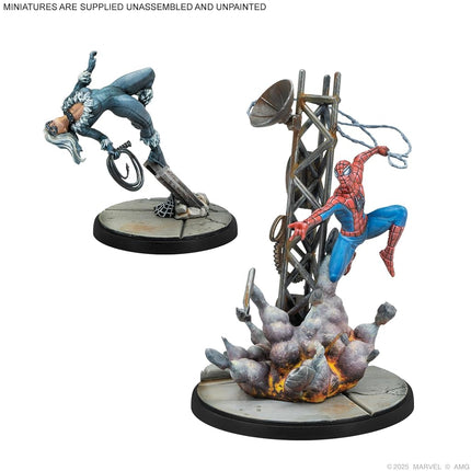 Asmodee | Marvel: Crisis Protocol - Web-Swinging Heroes | Miniatures Game | Ages 14+ | 2 Players | 45+ Minutes Playing Time
