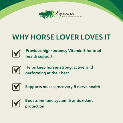 Equine Medical Health E - 60 Day Supply