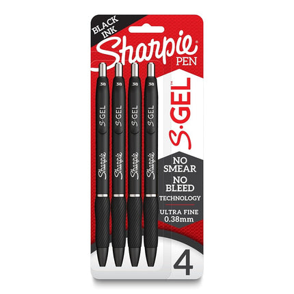 Sharpie S-Gel Gel Pens Ultra Fine Point (0.38mm) B