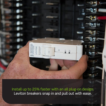 Tableau de distribution extérieur Leviton 20 modules avec disjoncteur principal 200 A, LR220-BDD