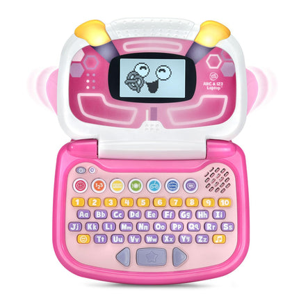 Computadora portátil ABC y 123 LeapFrog, rosa