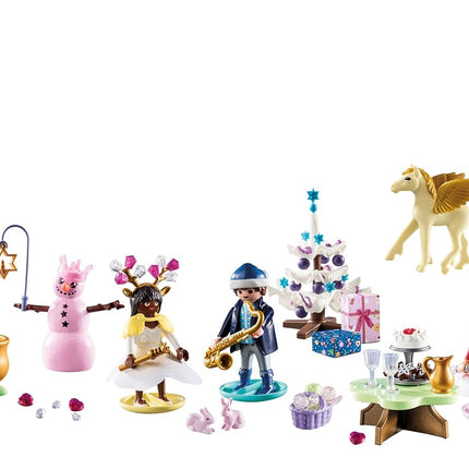PLAYMOBIL 71348 Advent Calendar: Christmas under the Rainbow