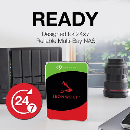 Seagate 6TB IronWolf ST6000VN001 5400RPM 256MB NAS