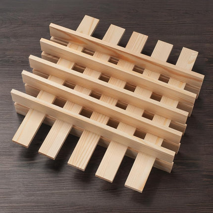 Wood Strips Trim Slats for Crafts, Square Wooden Dowels Wooden Sticks for Crafts, 3/8" × 1.5" × 15", 15 PCS Wood Dowel Rods, Unfinished Hardwood Sticks Flat Lumber Boards for Woodworking