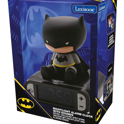 LEXIBOOK, Batman Nightlight Alarm Clock, RL800BAT