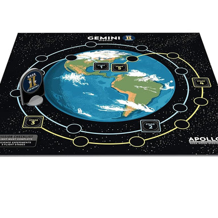 Buffalo Games - Apollo Games (NASA) - Jeu de stratégie Long Play - Idéal pour les soirées jeux - Mission spatiale