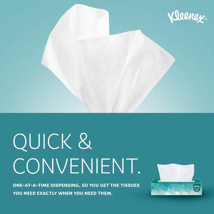 Kleenex 21400 Facial Tissues, 2 Ply, White, 36 cartons x 100 Sheets