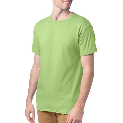 Hanes Men's 4 Pack Short Sleeve Comfort Soft T-Shirt, Lime, X-Large