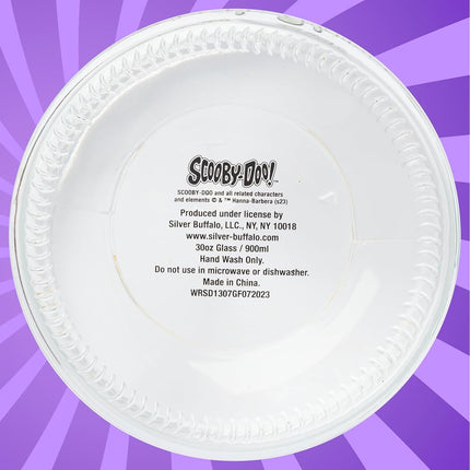 Silver Buffalo Scooby Doo Scooby Snacks, Glass Jar with Lid
