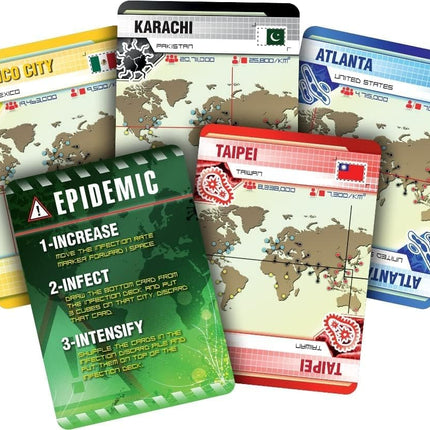 Z-Man Games Pandemic Board Game ‐ English Edition, Multi/colored