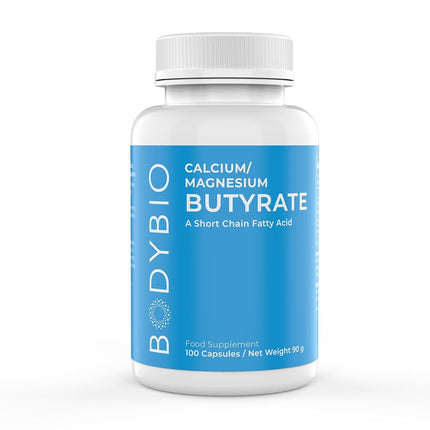 BodyBio Butyrate Calcium Magnesium - Postbiotic fo