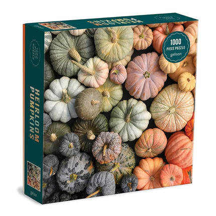 Galison 9780735369559 Heirloom Pumpkins 1000 Piece