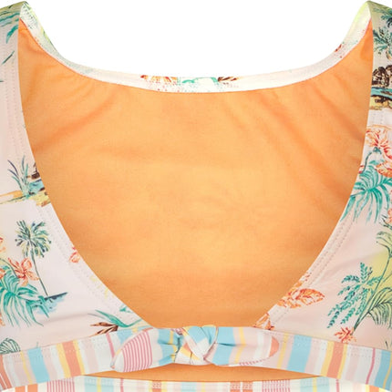 Ensemble maillot de bain bikini deux pièces Roxy pour filles, protection solaire UPF 50+, séchage rapide, Skyway Bali, 7