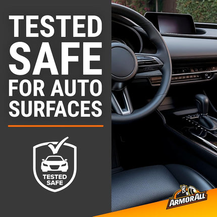 Armor All Original Protectant Wipes, Car Interior Cleaner Wipes with UV Protection to Fight Cracking & Fading, 90 Count
