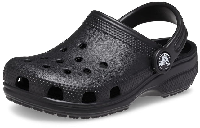 Crocs Kids Classic Clog, Black, J2