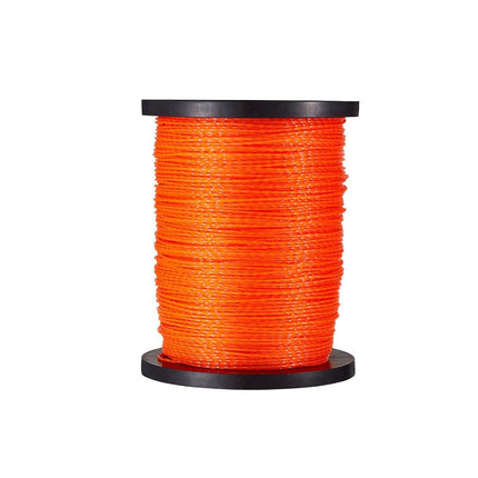VEVOR 0.095 in 1280 ft String Trimmer Line, Orange Heavy Duty Weed Eater String, Premium Nylon Universal Replacement Trimmer Line Spool with Twisted Design, Suitable for Professional & Homeowner Use
