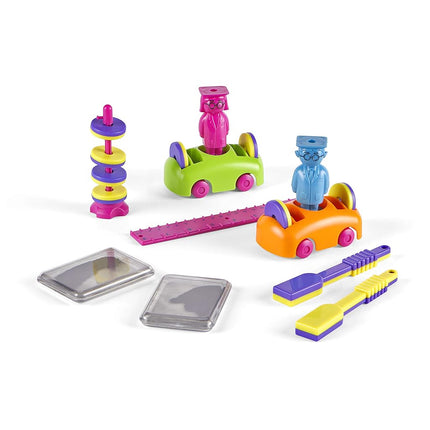 hand2mind Magnets! Super Science Kit for Kids (Ages 8+) - Build 9 STEM Experiments & Activity Set | Make Magnets Float, Move a Train, and Build a Compass | Educational Toys | STEM Authenticated