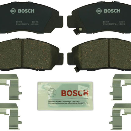 BOSCH BC959 QuietCast Premium Ceramic Disc Brake Pad Set - Compatible with Select Acura CSX; Honda Accord; FRONT
