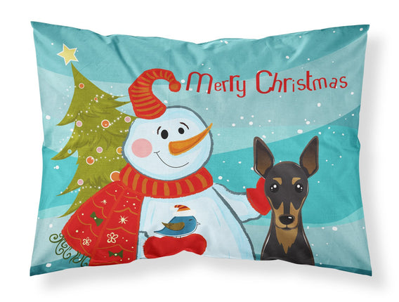 Caroline's Treasures BB1860PILLOWCASE Snowman with