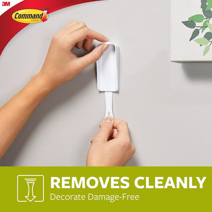 Command PH044-3NA Large Canvas Hangers, Indoor Use, 0