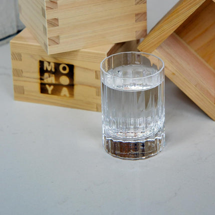 Luigi Bormioli Bach Liqueur Glasses 70ml Set of 4, 70ml Lead Free Crystal Glassware, Durable Italian Made Art Deco Shot Glasses for Port, Spirits and After Dinner Drinks, Dishwasher Safe
