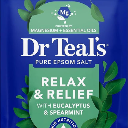 Dr Teal's Epsom Salts Eucalyptus 3Lb 1.36Kg