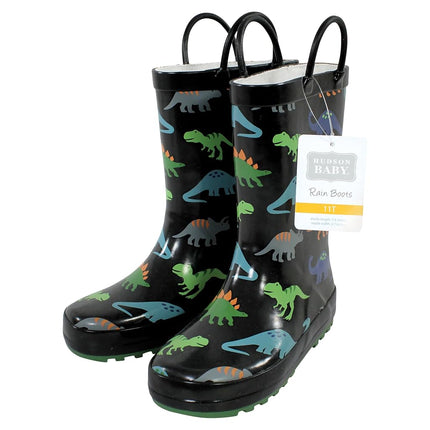 Bottes de pluie unisexe Hudson Baby pour enfant, Dinosaurs, 4 ans