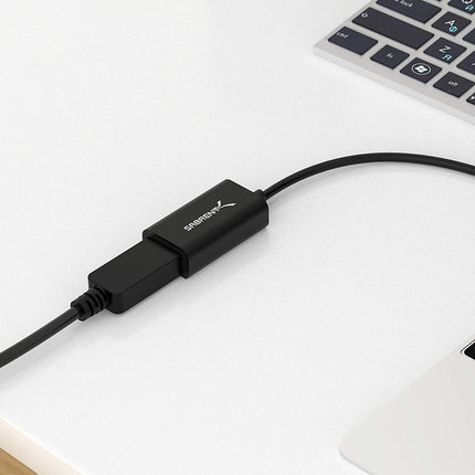 SABRENT Display Port USB C adapter, USB-C 3.2x1monitor converter supports 4K resolutions up to 3840 x 2160, compatible with PCs, notebooks, tablets, MacBooks, etc. (DA-DPUC)